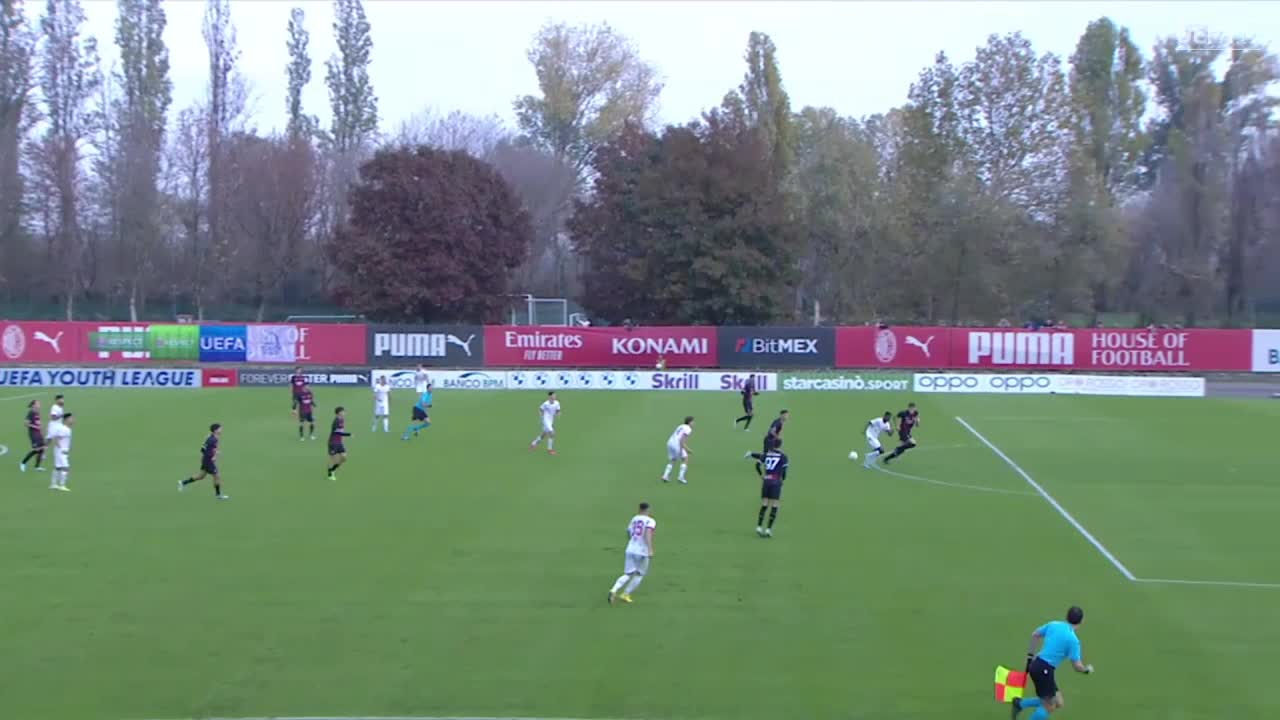 AC Milan U19 0 - [1] Salzburg U19 - Z.Jánó 48'