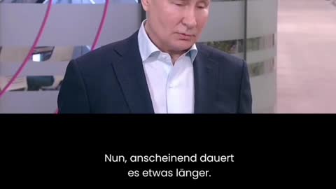 Putin explaining that Germany is still occupied by America (German Subtitles)