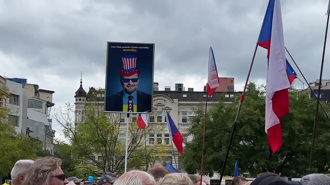 Demonstrace Ostrava 28.9.2022 - 1 část