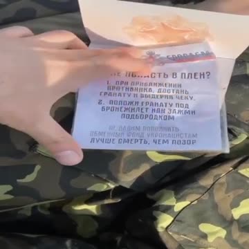 Check out what discovered on KIA Russian soldier