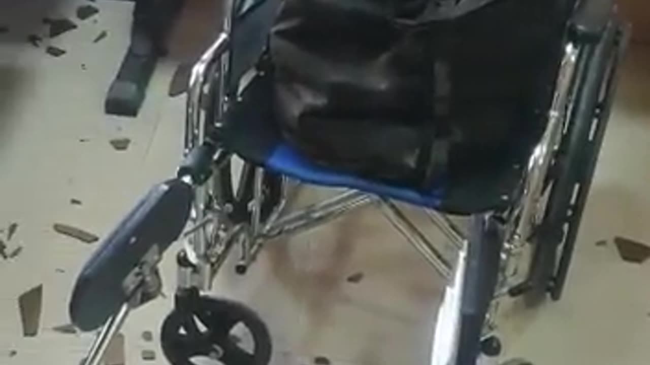 Imran Khan wheelchair