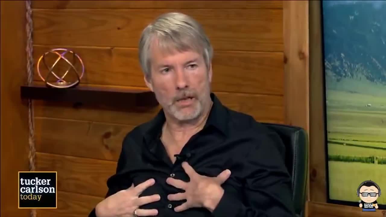 Michael Saylor Explains Bitcoin on Tucker Carlson Today