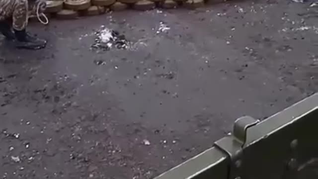Remote detonation of TM-62 anti-tank mines by Ukrainian sappers.