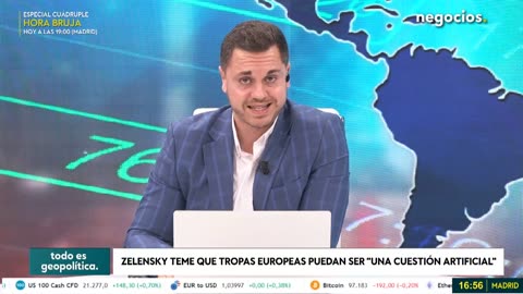 "Zelensky tiene motivos para estar nervioso. Es un estorbo para negociar con Rusia". Manjón