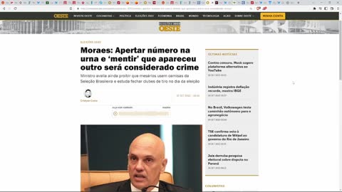 URGENTE! FRAUDE NAS URNAS ELETRÔNICAS!