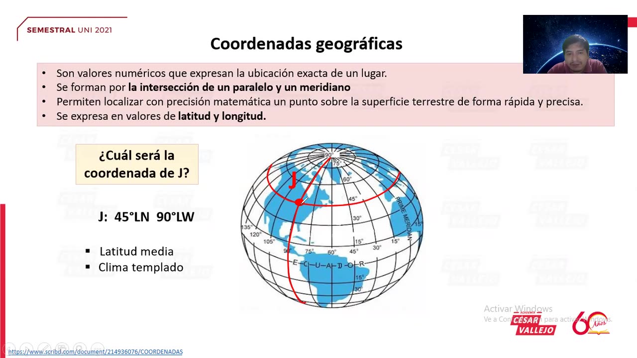 SEMESTRAL VALLEJO 2021 | Semana 01 | Geografía S1