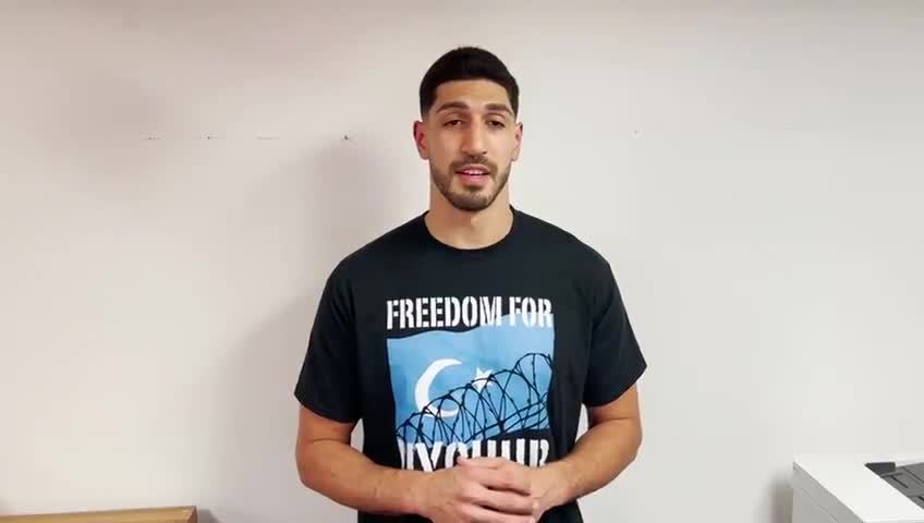 Enes Kanter speaks truth to power