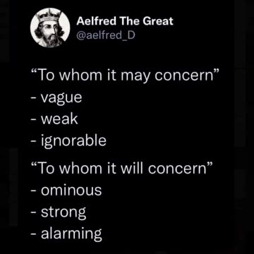 To Whom it May Concern #shorts #memes #funny #ominous #writingtips