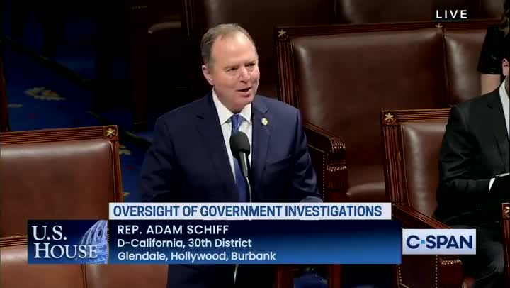 Adam Schiff Wastes No Time In Gaslighting America With Hate Filled Divisive Rhetoric