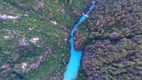 [4K] Nature, Island, Drone, Mountains Time Lapse Video