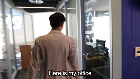 Boss Shows Office to New Employee