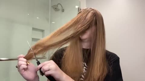 Hairdresser Reacts To People Doing 'Wolf Cuts