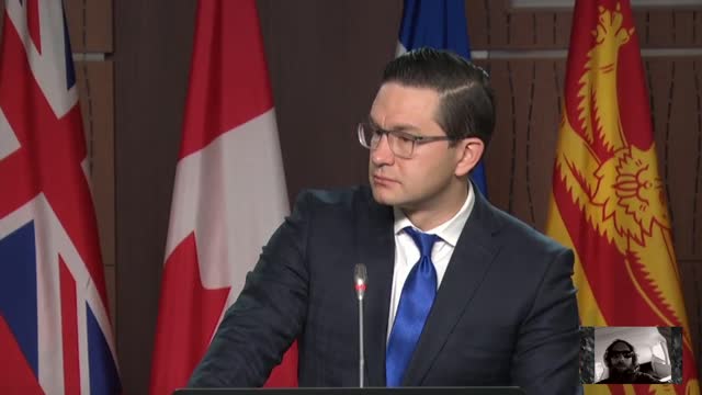 Pierre Poilievre Nearly Losses His Patience with Reporter during Press Conference