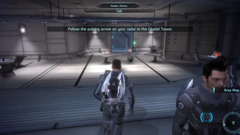 Joker Bringing Commander Shepard Crew For The First Time In Citadel Mass Effect Mod Game-Play