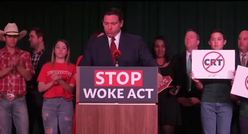 Dinesh D'Souza- Ron DeSantis introduces Stop Woke Act