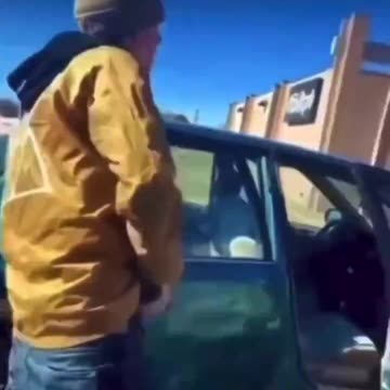 Road Raging Bully Messes With Small Man Bye Bye Big Bully