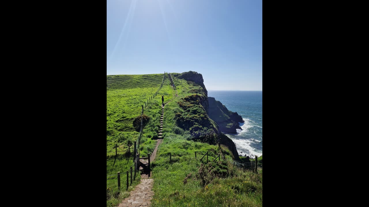 Mark Clark Portrush with Taylor Clark & family and friends in Ireland UK 2024