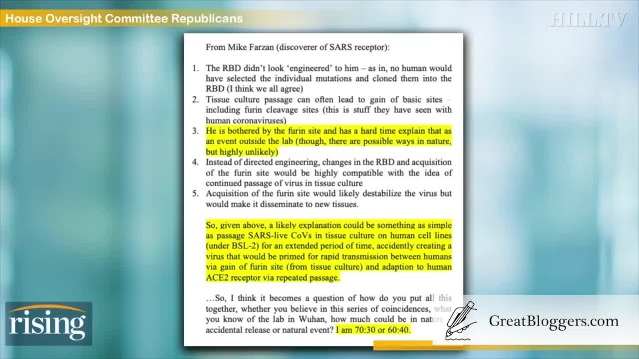 Lies and Cover-Ups. Anthony Faucis' Recently Released Emails Show Government Officials Spinning A Tale On Covid-19 Origins