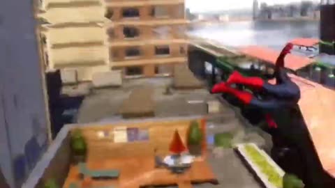 Marvel's Spider-man 2 Smooth train trick 2