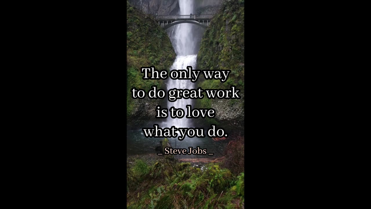 Motivational Quote - Steve Jobs