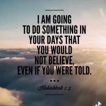 God's Timing will always be Perfect!!! Book of Habakkuk