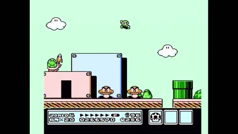 Super Mario Bros. 3 Two-Player Playthrough (Actual NES Capture) - World 4