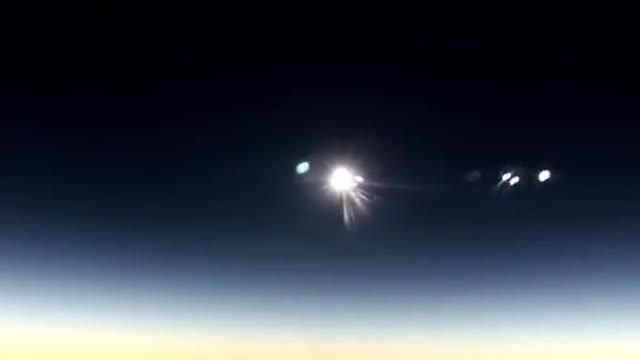 Total Solar Eclipse From A Plane 🌔 March 8, 2016