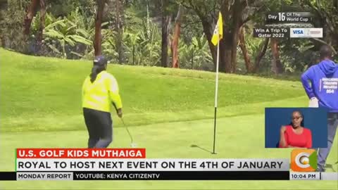 US Kids golf tour in Nairobi takes a month-long break