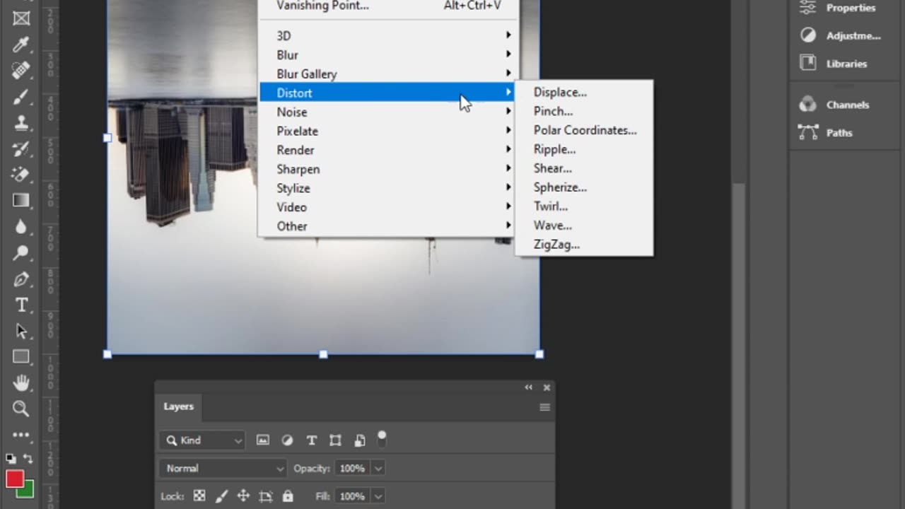 Create Panorama in Photoshop