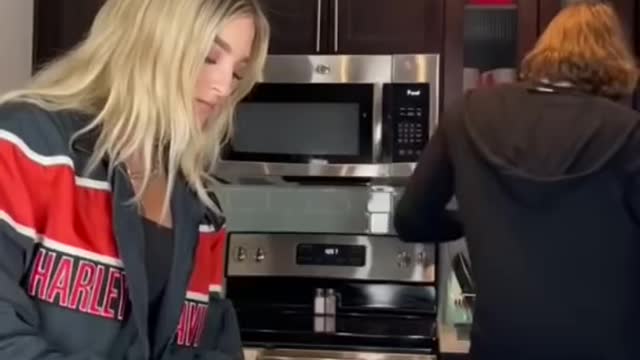 SHE CUT IT OFF!!