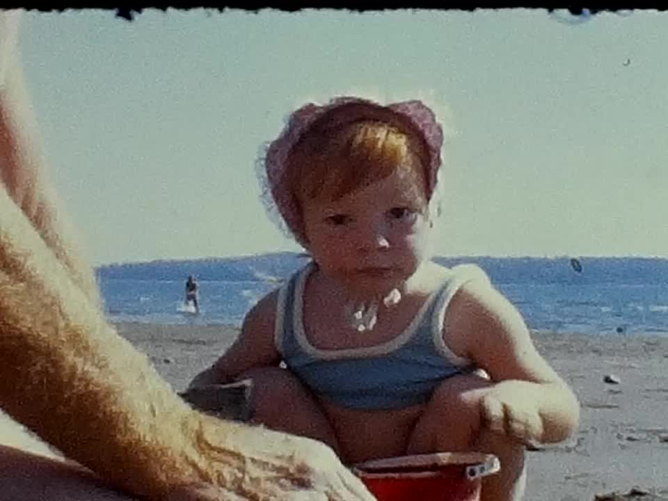 Dec 66 Actually Summer 67 Allan and Liz White Rock Beach