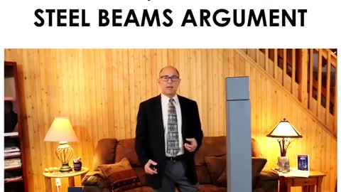 The absurd argument of the 9/11 collapse of three buildings.