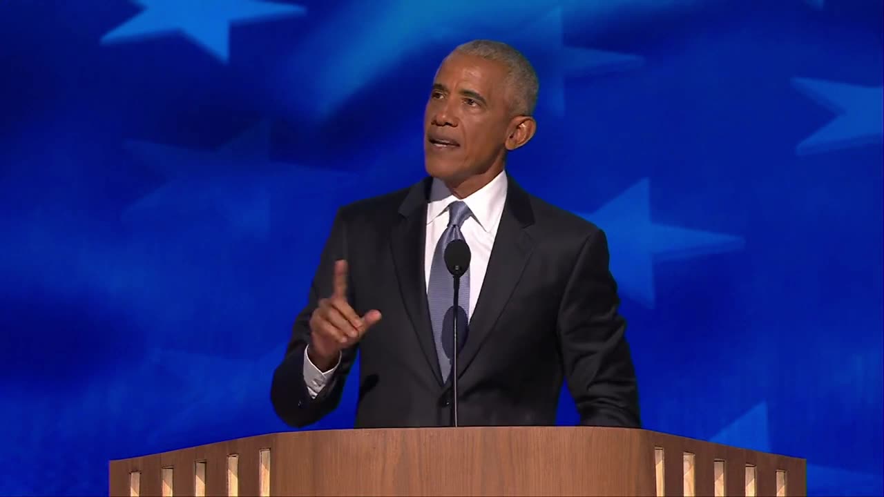 President Obama Speaks At The DNC