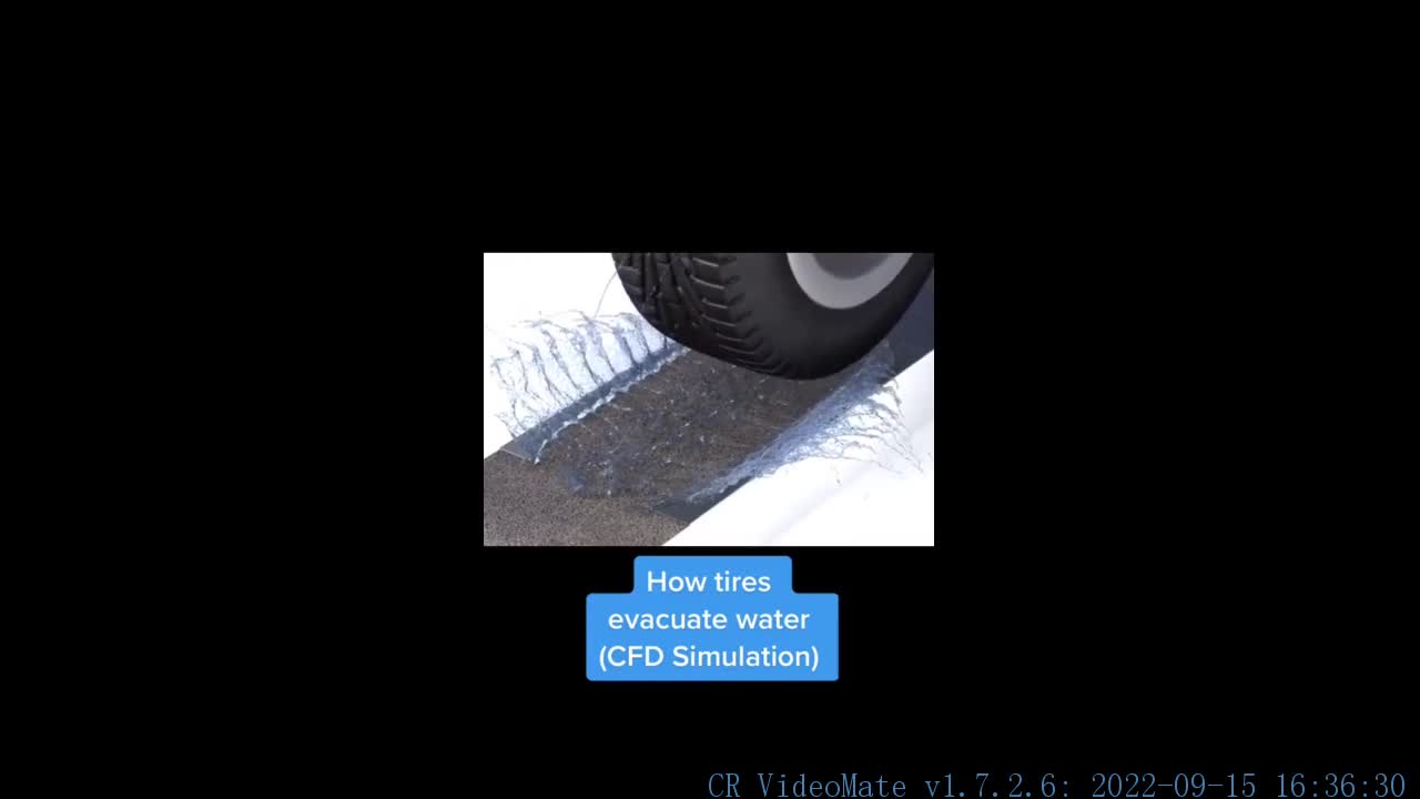 Tires splash out to repair # car