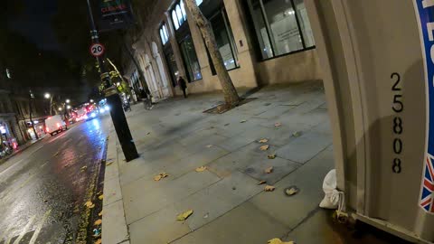 Trying to find the right bus stop. London..7th Nov 2022