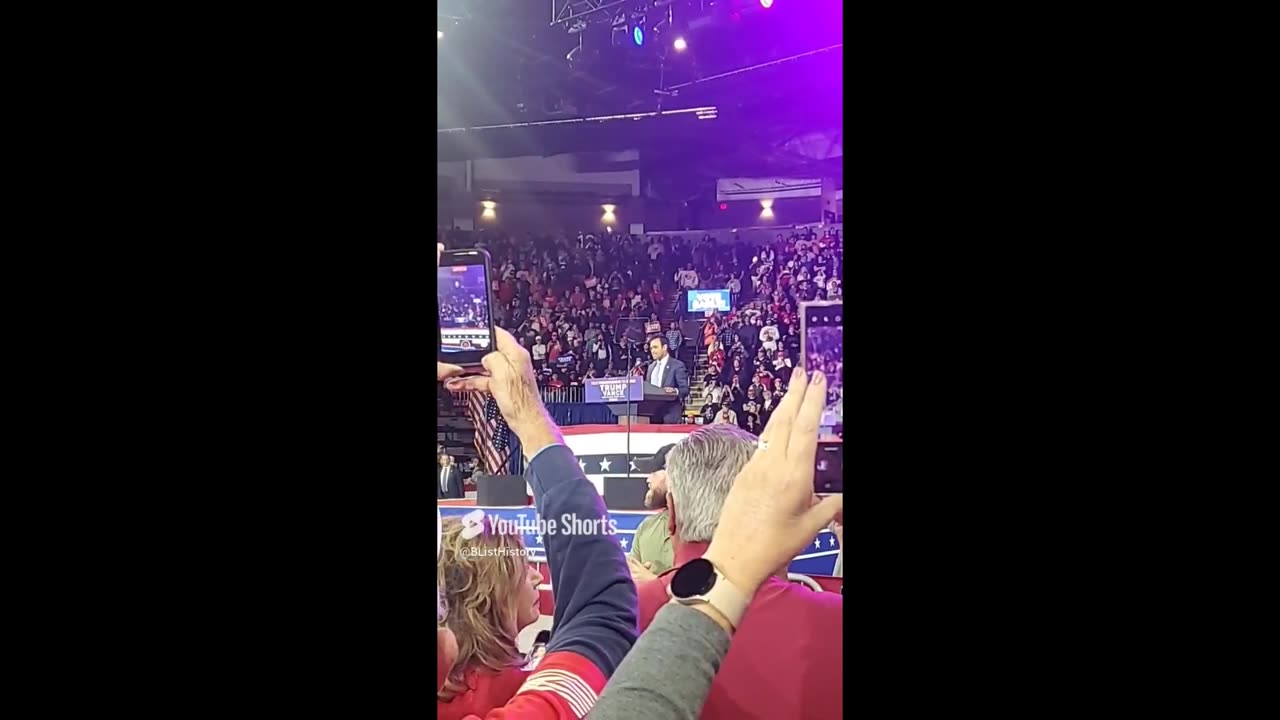 Youtube Shorts from the Reading, Pennsylvania Trump Rally