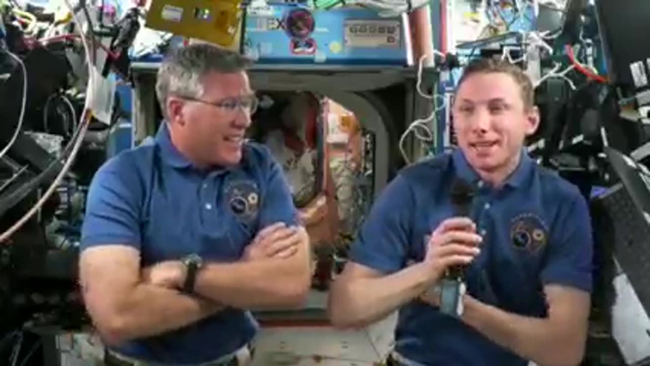 NASA,post Malone calls NASA Astronaut's in space for earth day