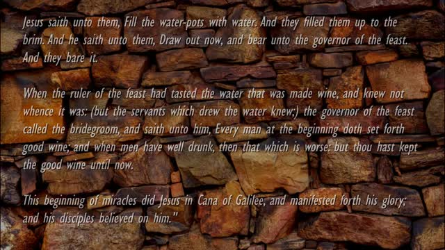 Jesus explains the Meaning of the Wedding at Cana ❤️ Marital Union = Merging of the Churches