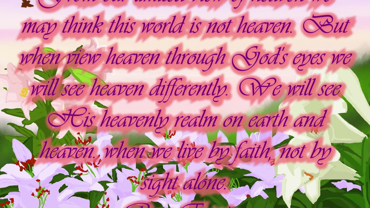 Daily Message from Rev. Ernie, April 17 2023