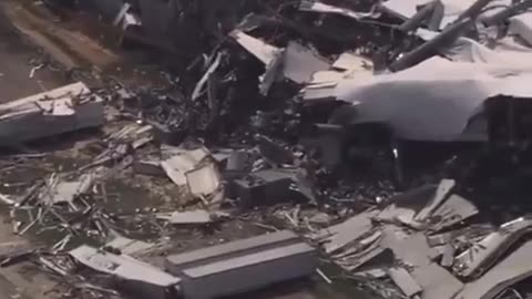 Pfizer hit by a tornado