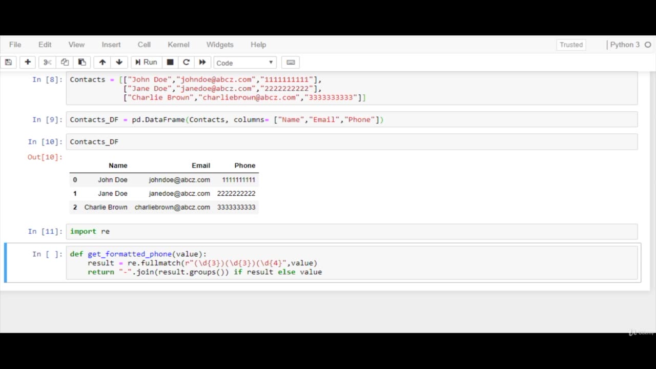 Python Full Course - Chapter 8 - 6. Missing Data and Data Munging in Pandas