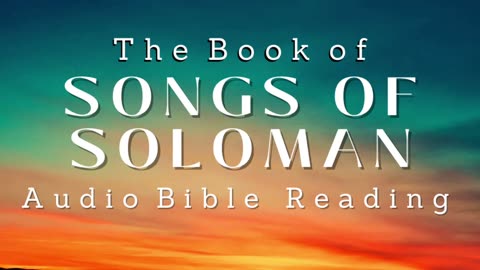 Book of Songs of Soloman KJV