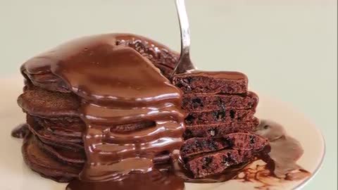 easiest chocolate pancakes