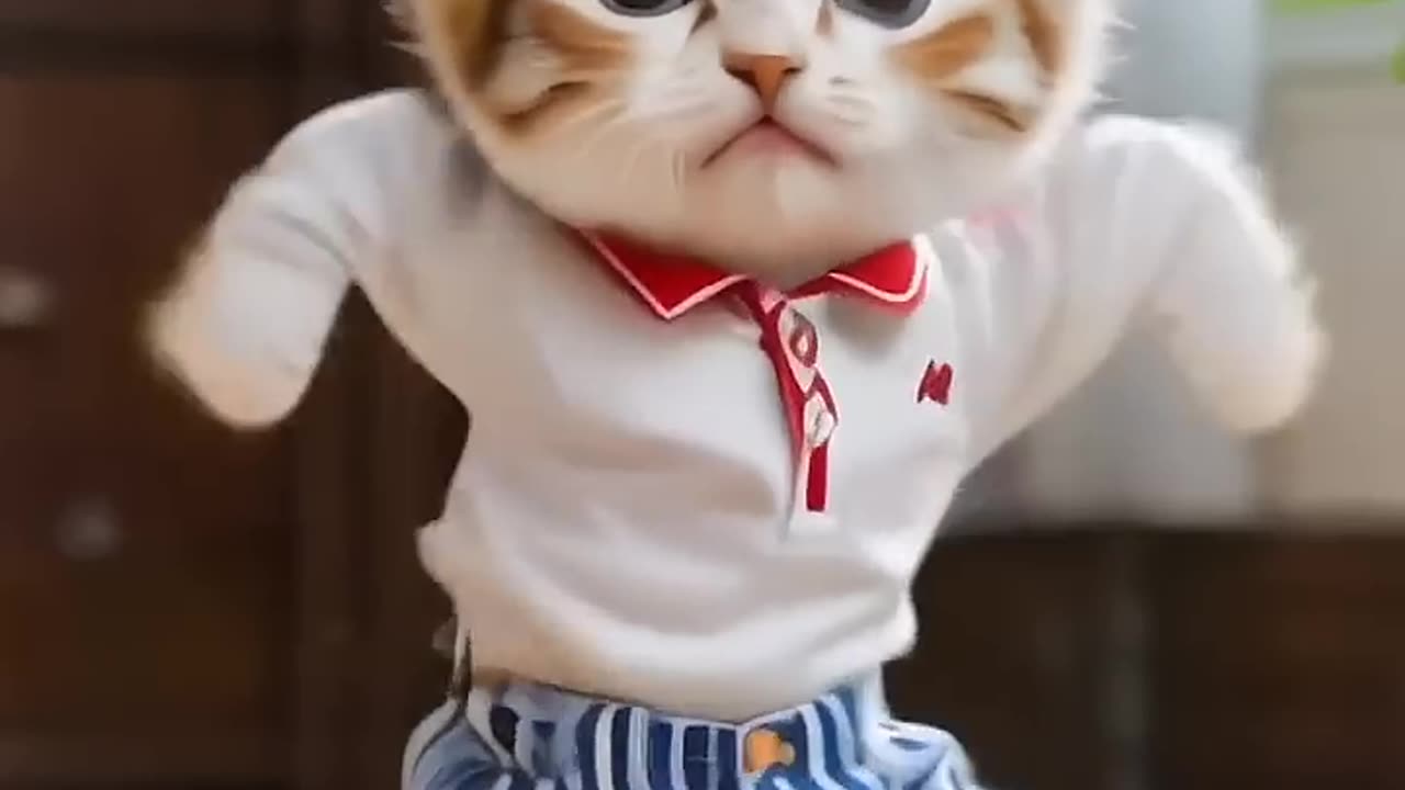 CAT FUNNY VIDEO I CAT FUNNY DANCE I CAT ANIMATED FUNNY VIDEO