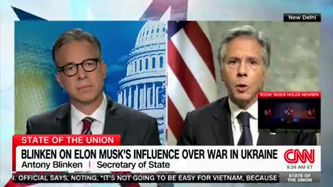 Jake Tapper lies about Musk stopping an attack by Ukraine on Russia