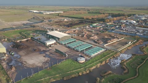 Baby found at recycling centre