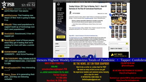 2022-01-09 12:00 EST - Sunday w/ Thumper