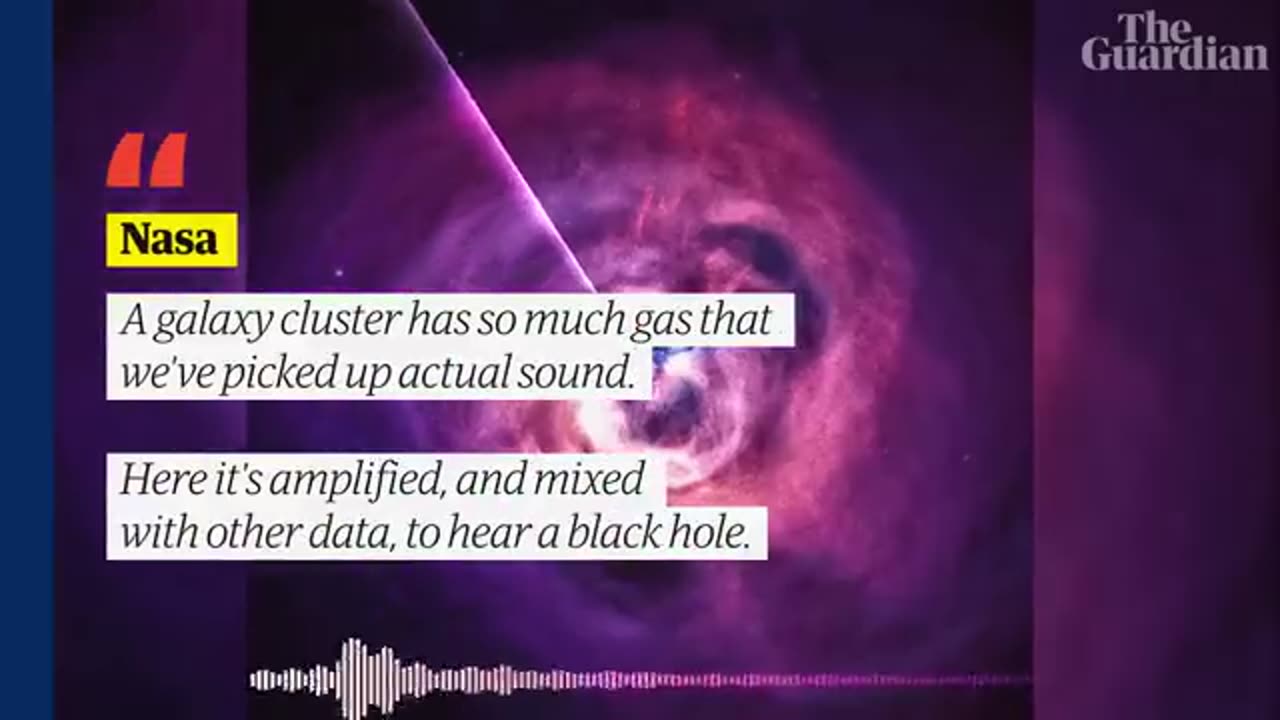 Nasa releases audio of what a black hole 'sounds' the like in The Space 🌌