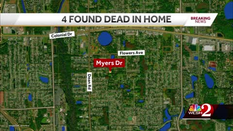 97_Deputies 4 found dead inside Orlando home, injured woman asks neighbor for help