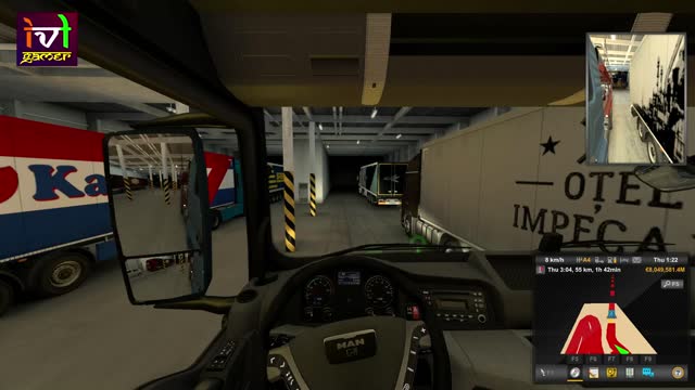 Entering Port MAN TGX XL Truck - ETS 2 1.45 - #eurotrucksimulator2 #luxurysuv #port